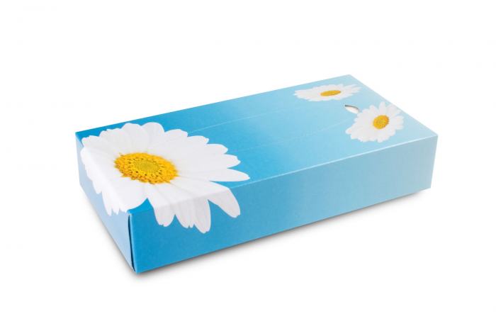 Kosmetiktücher FUNNY Extra Soft Zellstoff hochweiss Spenderbox 2-lagig